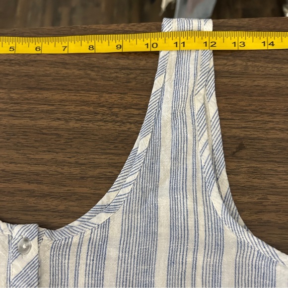 Gentle Fawn Striped Blue and White Camisole XS - Picture 6 of 8